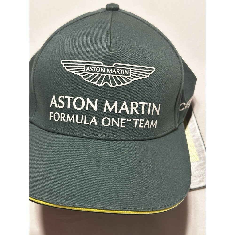 Aston Martin Cognizant Formula 1 F1 Racing Hat Men's Adjustable Cap NWT New